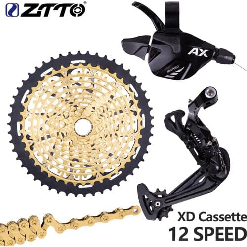 ZTTO MTB 1*12 Groupset 1x12 Speed Shifter Rear Derailleur Mountain Bike 12v 1x12 9-50T 46T 10-50T 10-52T 12s Cassette FOR xd HUB