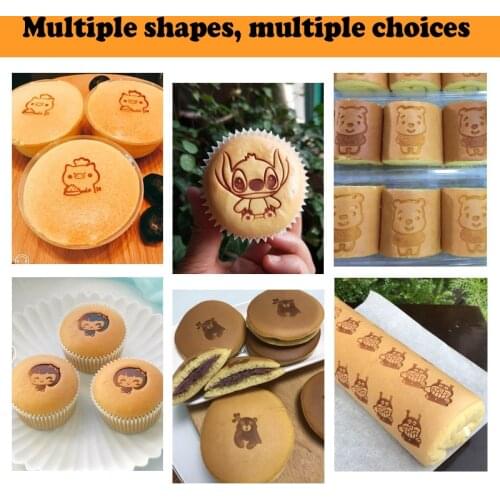 Custom Logo Hot Stamp Cake Logo Bread Branding Mold Bun Hot Stamping LOGO Optional Picture Making Custom Brass LOGO