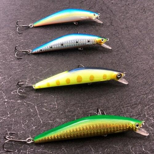 Recertop 12cm 12.8g 2021 bait The latest simulated fish skin and multi-color Bionic artificial fishing gear Tackle swimbait set