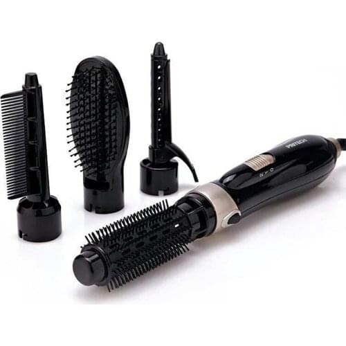 4 In 1 Hair Curling Iron Multifunctional Hair Dryer Styling Tools Straight Comb Hair Styler Brush Roller Waver