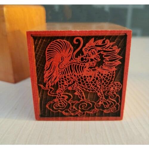 Taoist seal, kylin seal, Taoist beast seal, Taoist supplies, magic tools, magic objects, single side seal