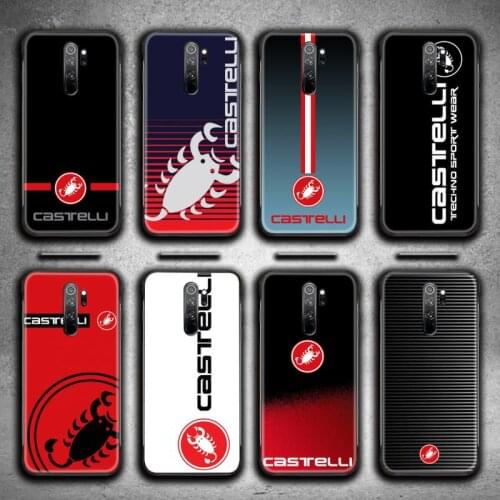 Bicycle Clothing Brand Castellis Phone Case for Redmi 9A 9 8A 7 6 6A Note 10 9 8 8T Pro Max K20 K30 Pro