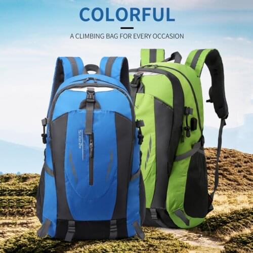 Waterproof outdoor nylon sports camping tactical military backpack mens and womens hiking hiking fishing backpack sports bag