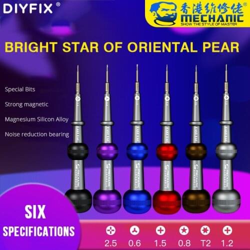 MECHANIC Oriental Pearl 3D Precision Magnetic Screwdriver For Mobile Phone Computer Tablet Disassembly Repair Tools