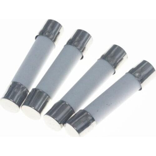 100pcs 6*30 Fast blow Ceramic Fuse 6x30mm Fuse 250V 0.5A 1A 2A 3A 4A 5A 6A 8A 10A 15A 20A 25A 30A