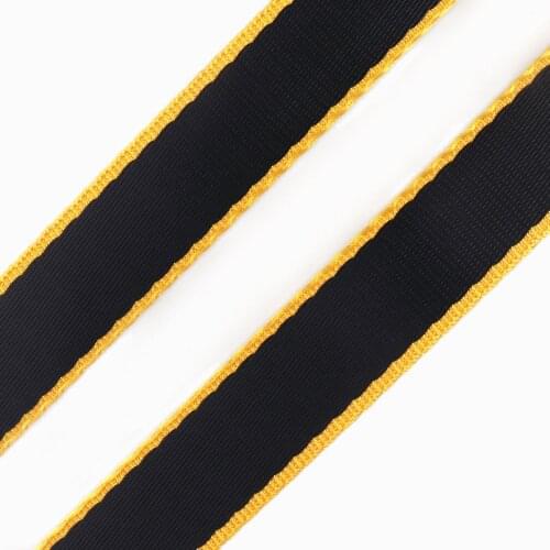 3Yards Heavy Weight Stripe Webbing Fabric for Handbag Handles Belt 1Inch Polyester Cotton Webbing For Dog Collar Purse Key Fob