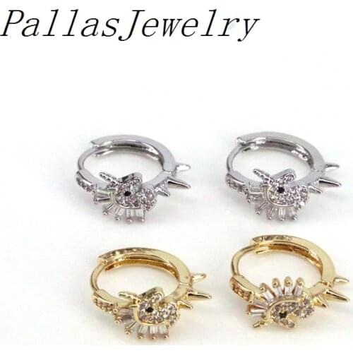 5Pairs, New Listing Small Hoop Earrings Bulk 2021 Trend Vintage Hoop Round Women Accessories Gold Silver Color Jewelry