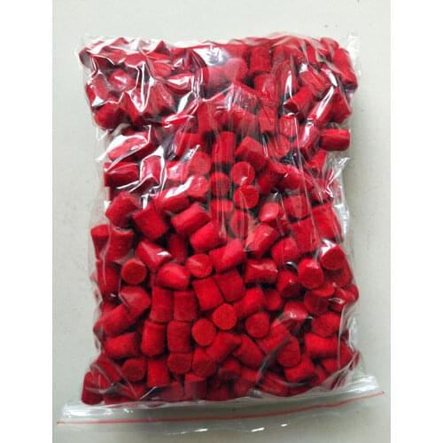 50 Pcs Saxophone Bumper Felts Repair Parts Sax Accessories Red Colour