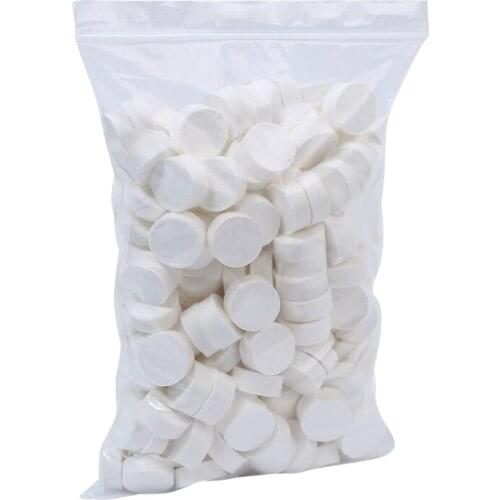 500Pcs ic Soft Cotton Disposable Compressed Towel Wipes Tablet Travel Tissue