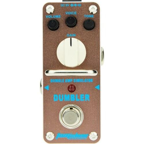 AROMA ADR-3 DUMBLER Overdrive Pedal Guitar Effect Dumbler Based On The Tone of Legendary Dumble Amp Smooth and Dynamic Sound