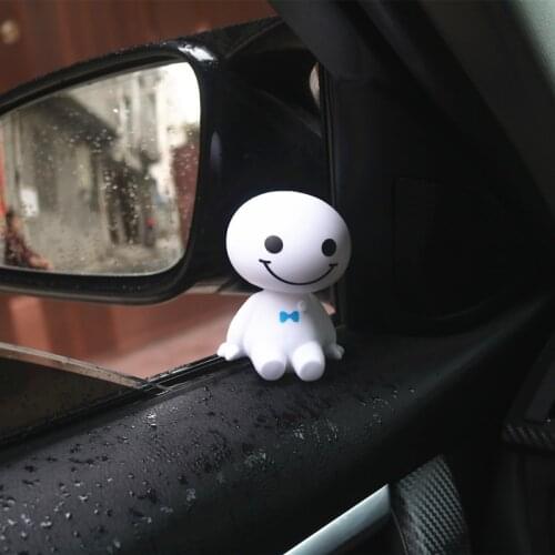 Car Ornaments Interior Accessories Shaking Head Sticker For Toyota Corolla Avensis Yaris Rav4 Auris Hilux Prius Prado Camry 40