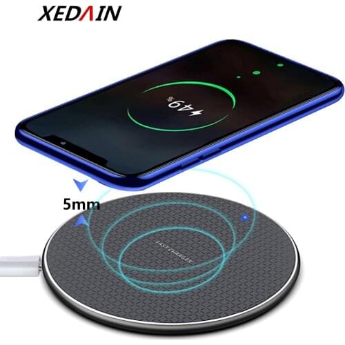High Quality Qi wireless charger 10W For iPhone 12 Pro 11 Pro Mini XS XR 8 Induction Charging Pad For Samsung S20 S10 Note 20 10