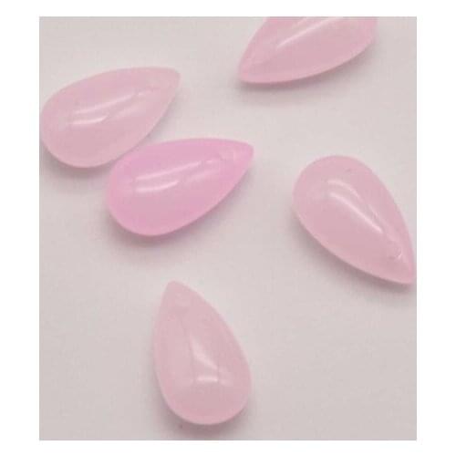 20Pcs/Lot 14mm*mm Pink Czech Glass Crystal Beads Natural Beads Jewelry Making Supplies Handmade Accessories Wholesale JA0190