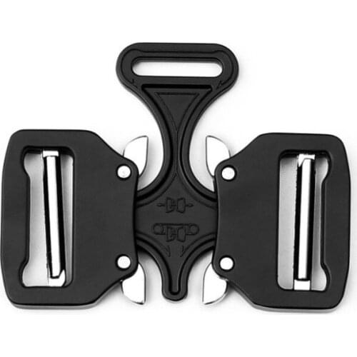 IWOWN 39mm Alloy Quick Side Release Buckle Mens Outdoor Tactical Belt Buckles Head DIY Clothes Webbing Strap Outdoors Accessory