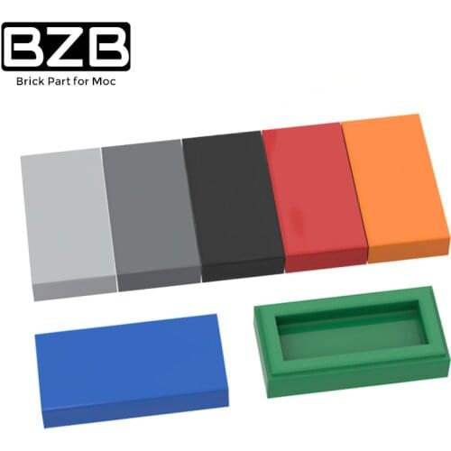 BZB MOC 3069 1x2 Light Panel High-tech Technical Building Blocks Brick Parts children DIY Creative Brain Game Toy Birthday Gifts