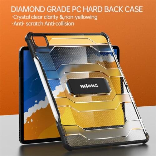 Cases For New iPad 7 8 10.2 9.7 2018 2020 5 6 Air 10.9 2 3 4 Case TPU Silicon Transparent Cover For iPad Pro 10.5 '' 11