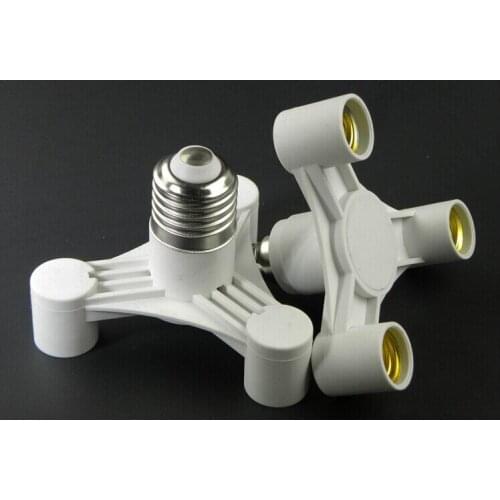 E27 to 3 heads E14 lamp base Light Lamp Bulbs Adapter Converter E27 to E14 Lamp Adapter lamp holder E14 to 3 heads E14 available