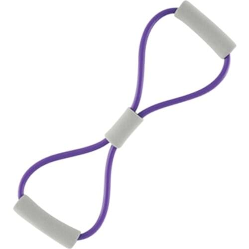 Bands for Home Gym Workout Muscle Trainning Rubber Resistance 8 Word Chest Expander Yoga Gum Fitness Rope Elastic