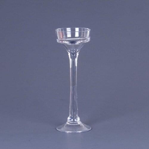 Euro Flora Candle Holder Glass Vase 8,5x25 Cm BZEFL01390