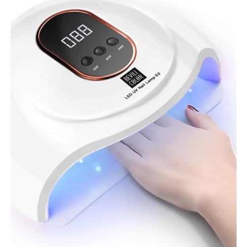 54W UV LED Nail Lamp with 18 Pcs Leds For Manicure Gel Nail Dryer Drying Nail Polish Lamp 30s/60s/90s Auto Sensor Manicure Tools