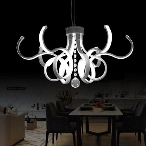 Creative Design LED Acrylic Restaurant Chandelier Fashion Art Living Room Lighting Personality Modern Bar Lighting led lighting