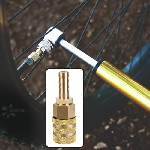 Inflatable joint Hardware Coupler and Plug Quick Connect Solid Brass Air Fittings 1/4" NPT Thickened Copper