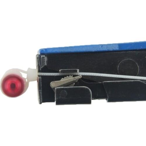 Cable Tie Gun Fastening Cutting Tool Pliers For Nylon Tie Hand Tools Cut Off Width 2.4-4.8MM Automatic Tension High Quality