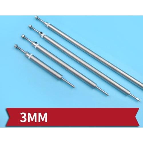 1PC 3mm Drive Shaft Assembly Stainless Steel Transmission Axle L10cm 15cm 20cm 25cm 30cm Drive Shafts W Lock Nuts for RC Boats