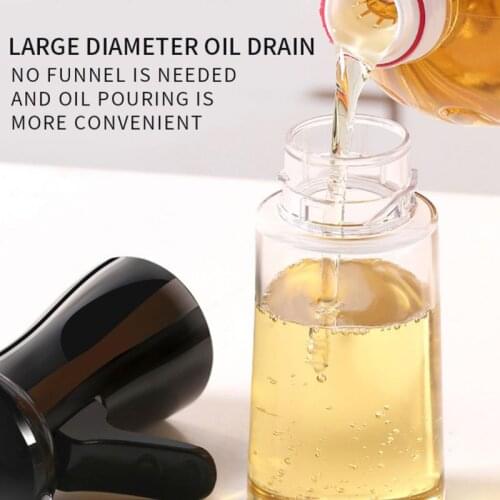 200ml Oil Sprayer Bottle Vinegar Sprayer for Cooking Barbecue Salad Gravy Boats Plastic Spray Bottle 11