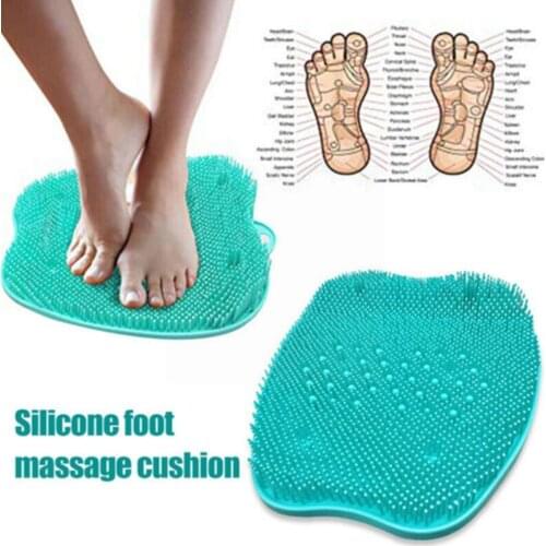 Shower Feet Foot Cleaner Scrubber Washer Brush Massager Dead Feet Bathroom Feet Care Foot Skin Washbrush Remove Mats Househ J4P9