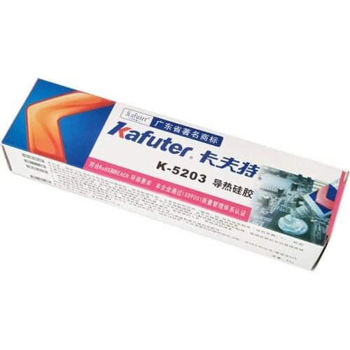 Kafuter K-5203 10PCS High Temperature Resistant Thermal Conductive Silicone For The CPU And Radiator Bonding Thermal Paste