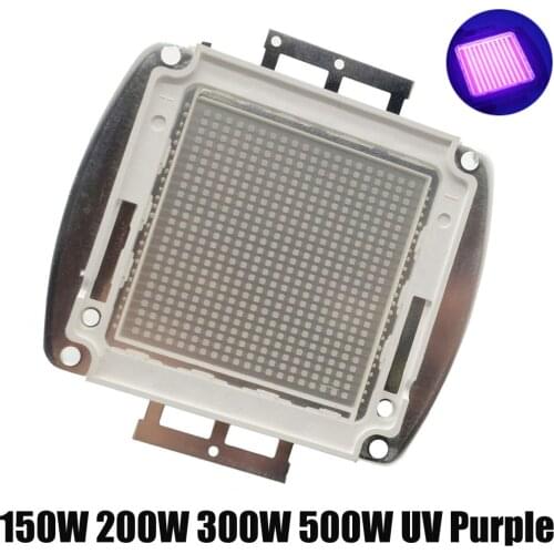 3W 5W 10W 20W 30W 50W 100W 120W 150W 200W 300W 500W UV Purple LED Ultraviolet Bulbs Lamp Chips 395nm 400nm LED Light