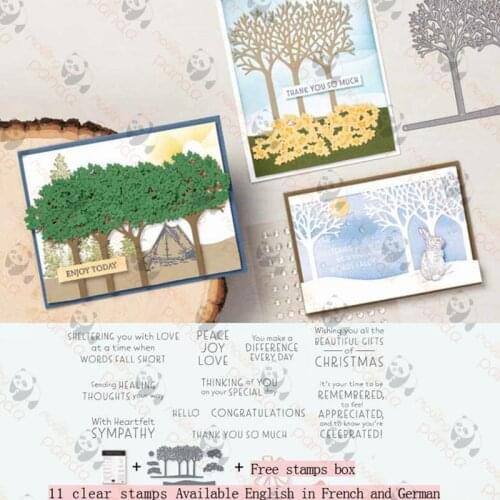 INSPIRED Metal Cutting Dies and Stamps Stencils For DIY Scrapbooking Photo Album Decor Die Cut Embossing Paper Card