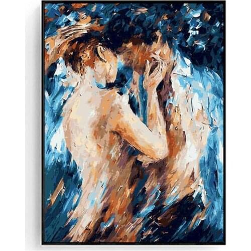 Sexy Woman DIY Embroidery 11CT Cross Stitch Kits Needlework Craft Set Cotton Thread Printed Canvas Home Decoration New Sell