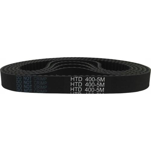 Arc HTD 5M Timing Belt C=395/400/405/410, Width10/15/20/25mm, Teeth 79 80 81 82 HTD5M Synchronous Belt 395-5M 400-5M 405-5M