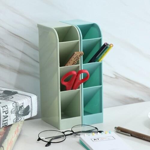 1PC w29 Table Desk School Stationery Container Tray Dresser Groceries Favors Drawer Organizer Storage Case Plastic Pen Holder