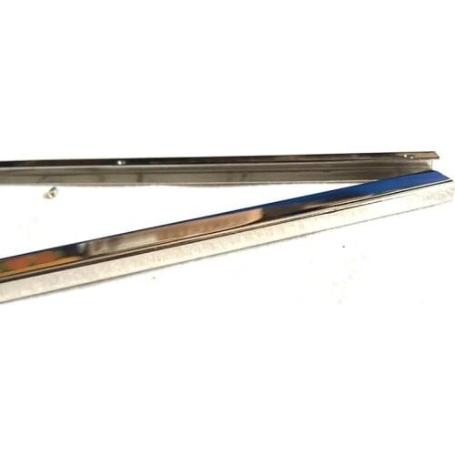 20cm straight Purse edging Wallet frame,Nickel wallet edging