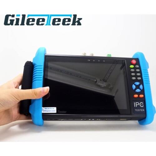 7'' CCTV Tester IPC9800ADHS PLUS 4K H.265/H.264 IP Camera Test Support 8MP AHD/CVI/TVI Professional Monitor Tester Built-in WIFI