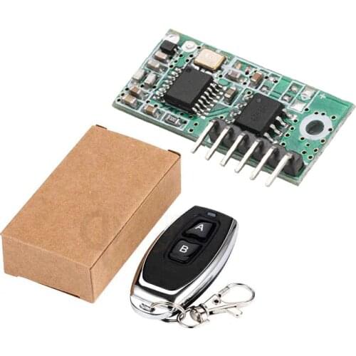433.92MHz Wireless Serial port type RF Low power receiver module security Long distance transmitter Rolling code Remote control