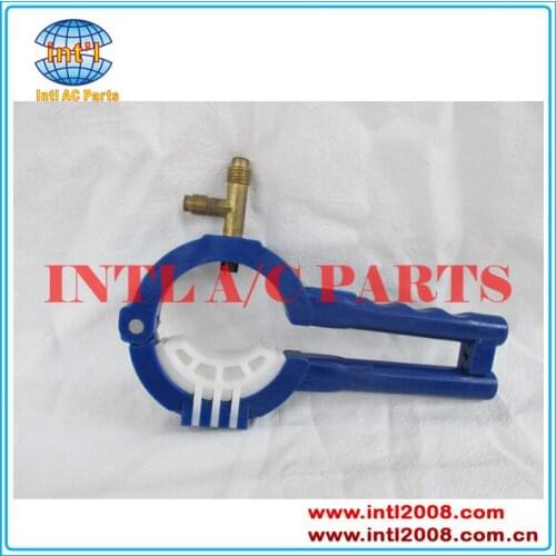 Side can tap R12 R134a