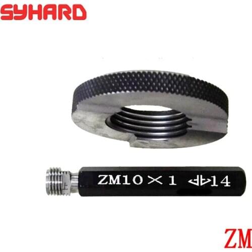 Metric Thread Gauge Plug Gauge And Ring Gauge ZM 6x1 ZM 8x1 ZM 14x1.5 ZM 16x1.5 ZM 22x1.5 ZM 27x2
