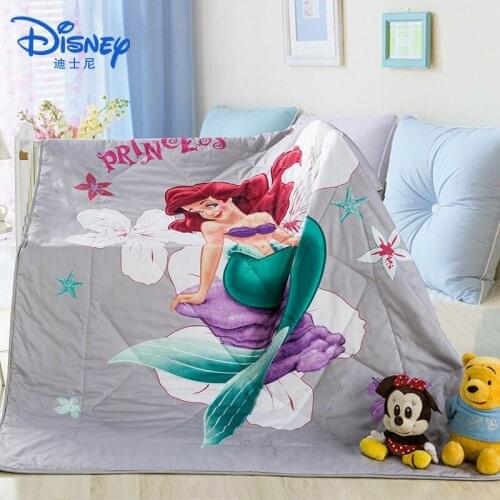 Disney Blanket Quilt 100% Cotton Summer Thin quilt Napping Sleeping Cartoon Children Child Baby Girl boy bedroom 150x200cm