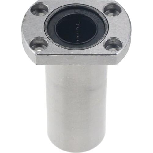 1PC LMH6UU LMH8UU LMH10UU LMH12UU LMH13UU LMH16UU LMH20UU Flange Linear Bearing CNC Linear Bush 6mm 8mm 10mm 12mm 13mm 16mm 20mm