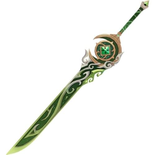 2021 Game Genshin Impact Xiao Cosplay Sword PVC Prop 5 Star Weapons Xmas Carnival Party Replica Props Anime Show Accessories