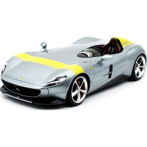 1:18 Scale Ferrari Concept Monza SP1 Metal Luxury Vehicle Diecast Pull Back Cars Model Toy Collection Xmas Gift