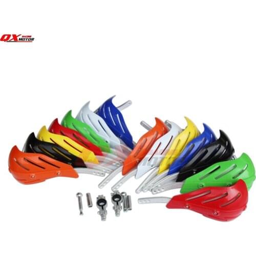 Motorcycle Motorcross Dirt Bike ATV Handlebar Guard handguards Hand Brush Guards Fit 7/8" 22mm Or 1-1/8 28mm Fat Bar
