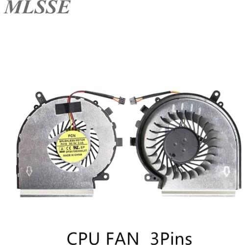 New Original GPU CPU Cooling FAN Cooler FOR MSI GE72 GE62 PE60 PE70 GL62 GL72 GP62 2QE 6QG MS-1794 MS-1795 PAAD06015SL 3Pins FAN