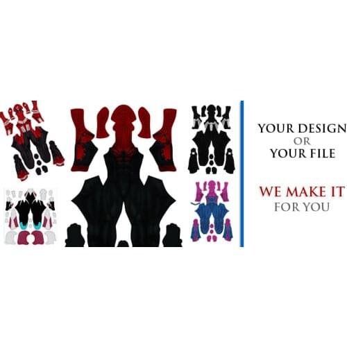 Custom 3 Digital Printting and Sewing Costume from Your Pattern Design File Zentai Superhero Cosplay Halloween Custom Costumes