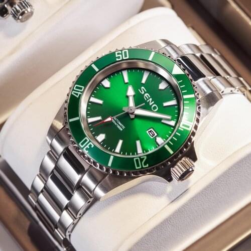 SENO Mens Waterproof Watch