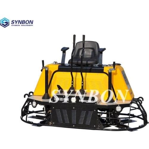 SYNBON 78in concrete trowel machine seated type trowel Concrete machines, road machinery Cement road trowel SYCT278B